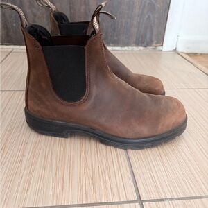 Women’s Brown Leather Chelsea Boots